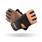 MADMAX Fitness rukavice PROFESSIONAL BROWN MFG269