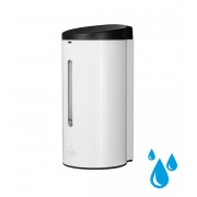 Donner ROUND (Gel) Bílý Kov automatický dávkovač desinfekce nebo tekutého mýdla