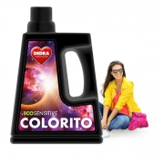 DEDRA COLORITO gel na praní barevného prádla, 30 dávek = 1500 ml